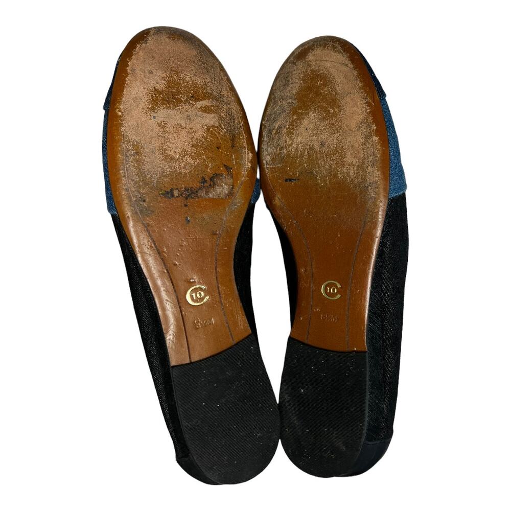 10 Crosby Derek Lam Denim Lex Loafer Flats 8.5 - Picture 5 of 7